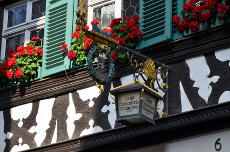 Schlenkerla Brewery in Bamberg, Germanyのeditorial素材