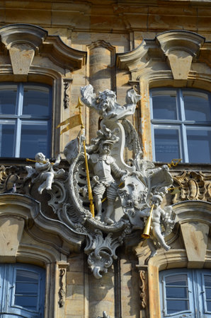 Bamberg, Germany - 10.20.2018: Town Hall of Bamberg (Altes Rathaus)のeditorial素材