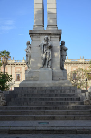 Monument of the Immaculate Conception, Sevilleの写真素材