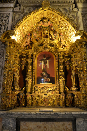 Seville, Spain 03.24.2019: Altarpiece of the Alcobilla Altarの写真素材