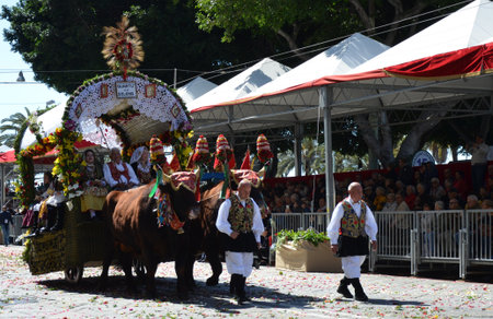 Cagliari, Sardinia 05.01.2019: Religious procession of St. Efisioのeditorial素材