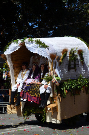 Cagliari, Sardinia 05.01.2019: Religious procession of St. Efisioのeditorial素材