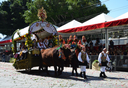 Cagliari, Sardinia 05.01.2019: Religious procession of St. Efisioのeditorial素材