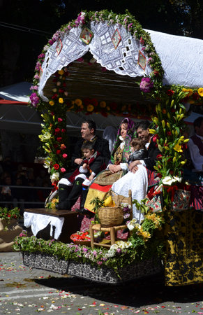 Cagliari, Sardinia 05.01.2019: Religious procession of St. Efisioのeditorial素材
