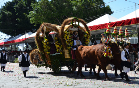 Cagliari, Sardinia 05.01.2019: Religious procession of St. Efisioのeditorial素材