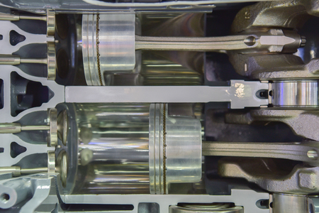 Cut metal engineの写真素材