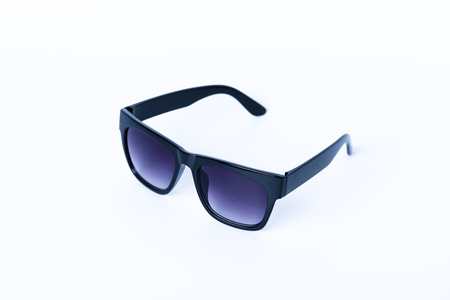 female sunglasses isolated on white backgroundの写真素材