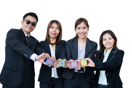 businessman teamwork collaboration relation concept 2017の写真素材