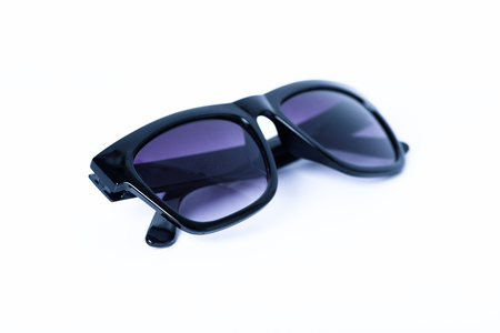 female sunglasses isolated on white backgroundの写真素材