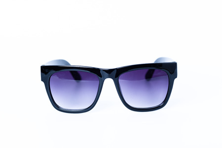 female sunglasses isolated on white backgroundの写真素材