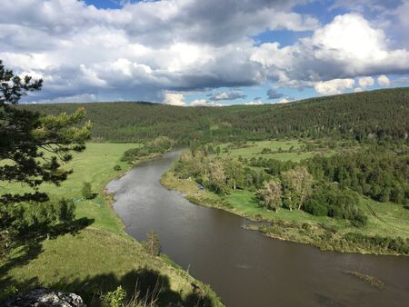 Yuryuzan Riverの写真素材