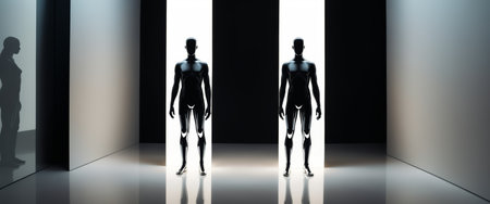 Duality Representation with Mirrored Figuresの素材