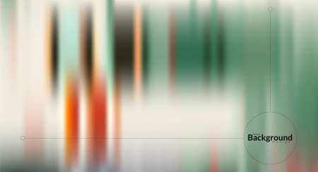 Abstract green and orange Backgroundのイラスト素材
