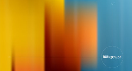 Gradient mesh abstract background, bright smooth colors. Vector illustration.のイラスト素材