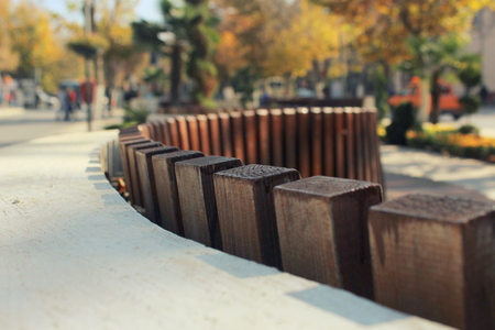 turntable benchの写真素材