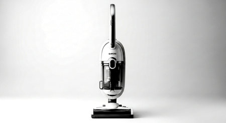 Vacuum cleaner on a white background. Cleaning concept.の素材
