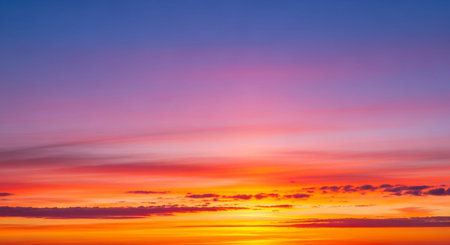 Sunset sky and cloud background,sunset sky and cloud backgroundの素材