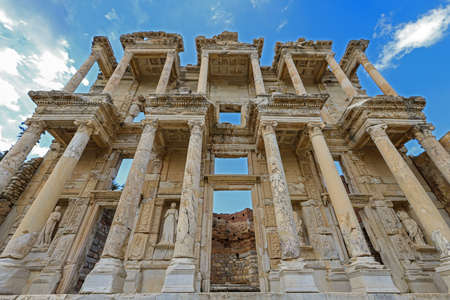 Turkey / Izmir / Selcuk 27 February 2019 Historical ruins from the ancient city of Ephesus