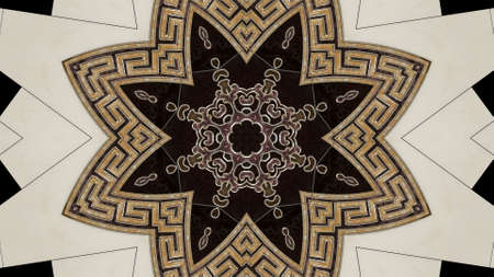 Very beautiful printed motifs for textile, ceramic, wallpaper, design. Kaleidoscope images.