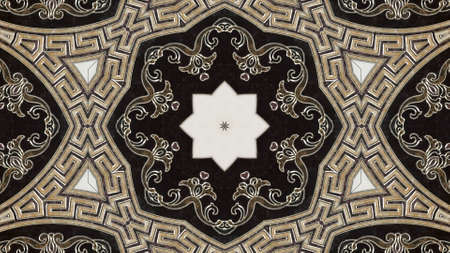 Very beautiful printed motifs for textile, ceramic, wallpaper, design. Kaleidoscope images.