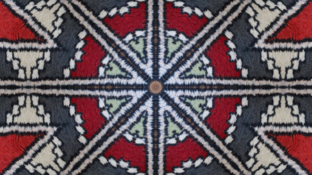 Very beautiful printed motifs for textile, ceramic, wallpaper, design, kaleidoscope images.
