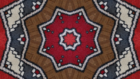 Very beautiful printed motifs for textile, ceramic, wallpaper, design, kaleidoscope images.