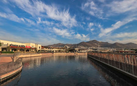Turgutreis - Bodrum- MuÄŸla-Turkey - November 15, 2021: Turgutreiste, one of the most popular...