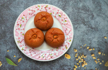 Traditional delicious Turkish dessert (Turkish name; Sekerpare)