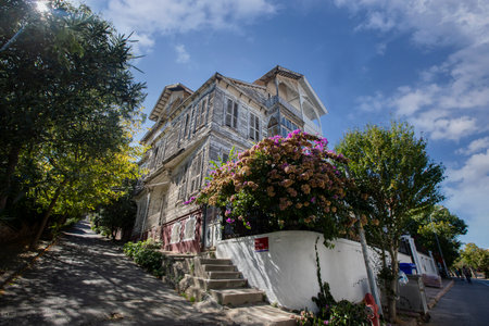 Istanbul - Turkey 05 September 2021 Kinali island, one of the most beautiful islands of Istanbul.のeditorial素材