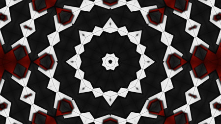 Very nice kaleidoscope images for your design.