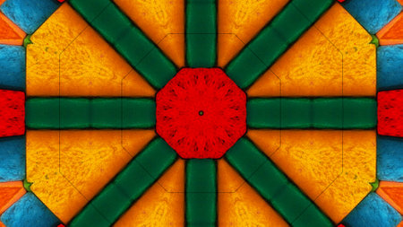 Very nice kaleidoscope images for your design.