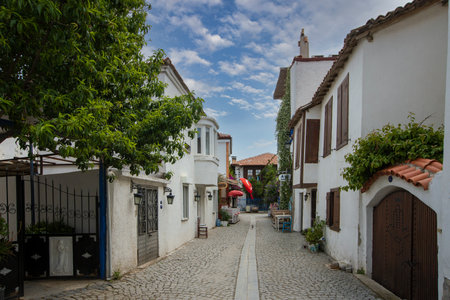 SÄ±gacÄ±k - Seferihisar - Ä°zmir May 24, 2023 SÄ±gacÄ±k, a neighborhood of Seferihisar, one of the most beautiful touristic districts of Ä°zmir province.のeditorial素材