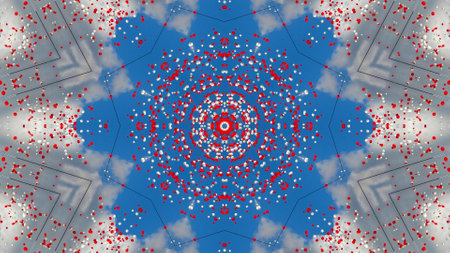 Very nice kaleidoscope images for your design.