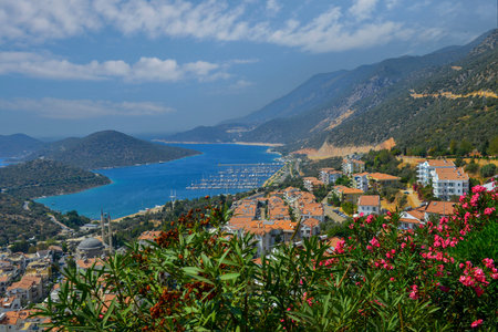 Ka? is the tourist district located in the westernmost part of Antalya province.の写真素材