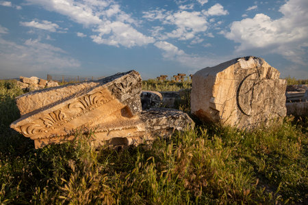 TÃ¼rkiye - UÅŸak, Blaundos, ruins of the ancient city founded during the Macedonian Kingdom.