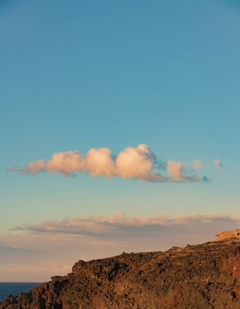 Landscape of a cloudの写真素材