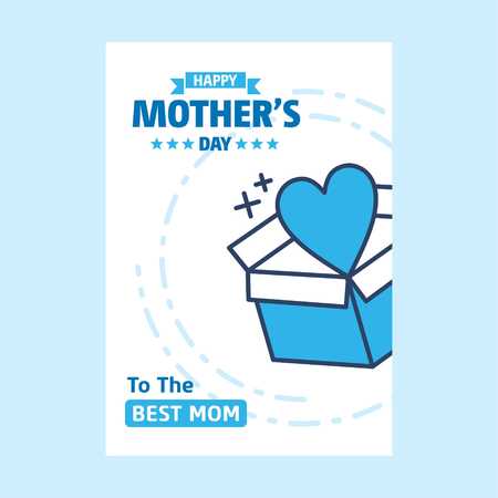 Happy Mother's Day text as celebration badge, tag, icon. Text card invitation, template. Festivity background. Lettering typography poster. Vector illustration EPS 10. Banner on textured background. - For web design and application interface, also useful for infographics. Vector illustration.のイラスト素材