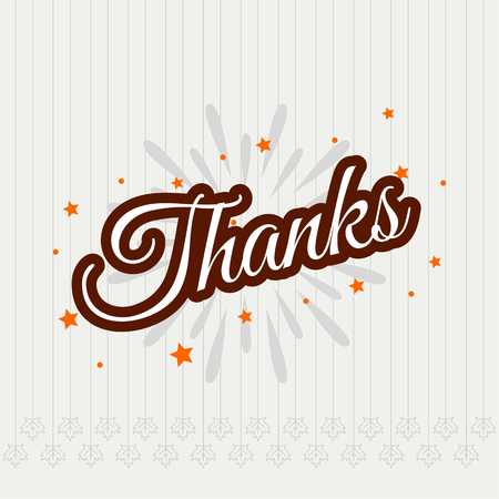 Happy Thanksgiving Day. Thanksgiving Day Creative and Beautiful Typography in different colors for commercial use on White Background - For web design and application interface, also useful for infographics. Vector illustration.のイラスト素材