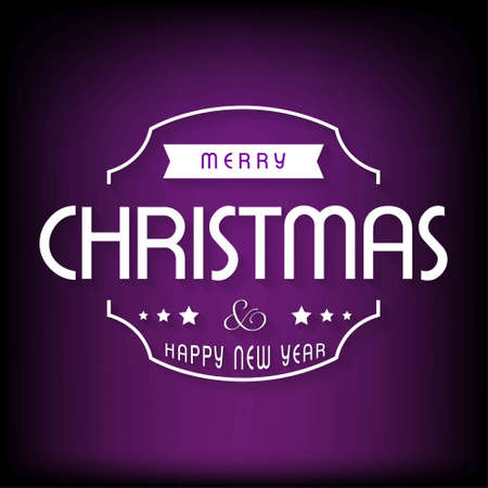 Christmas greetings card with dark background with simple text.. For web design and application interface, also useful for infographics. Vector illustration.のイラスト素材