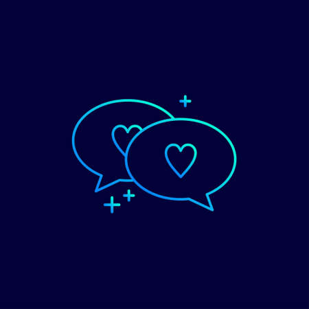 Mother's day light blue neon icon with dark background vector. For web design and application interface, also useful for infographics. Vector illustration.のイラスト素材