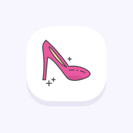 Mother's day colorful icon with light background vector. For web design and application interface, also useful for infographics. Vector illustration.のイラスト素材