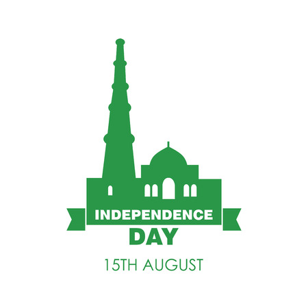 Indian Indpenedence day design vectorのイラスト素材