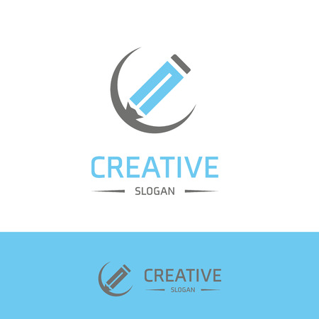 Company logo and typography with elegent design vectorのイラスト素材