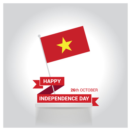 Vietnam independence day design vectorのイラスト素材