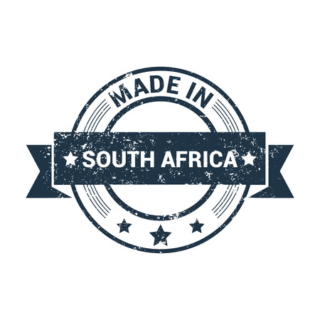 South Africa stamp design vectorのイラスト素材
