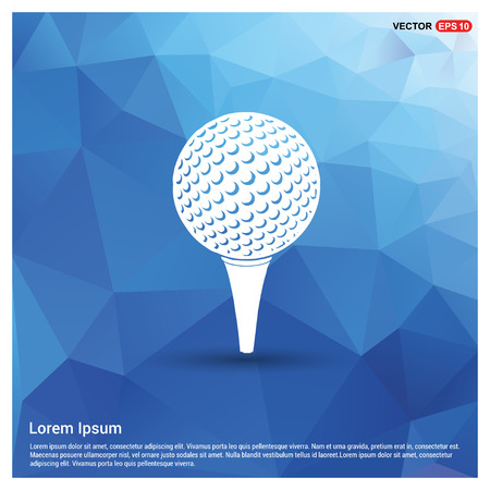 Golf crossed tees icon - Free vector iconのイラスト素材