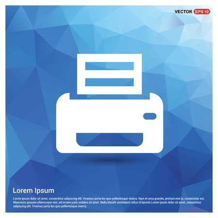 Office printer icon - Free vector iconのイラスト素材