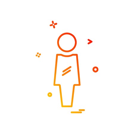 Avatar icon design vectorのイラスト素材