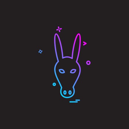 Animals icon design vectorのイラスト素材