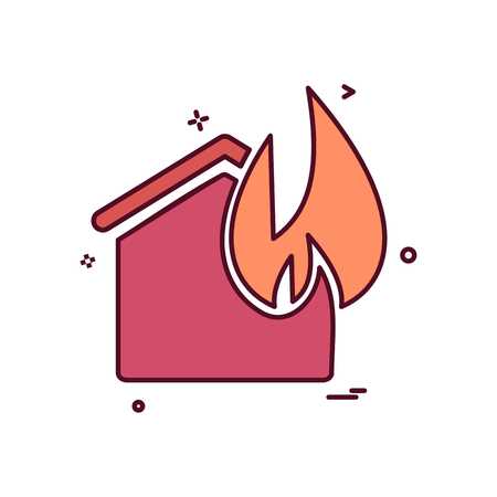 Real Estate icon design vectorのイラスト素材